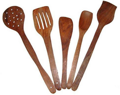 

MartCrown Wood Ladle(Pack of 5)