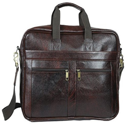 

O.K. International 15.6 inch Laptop Messenger Bag(Brown)