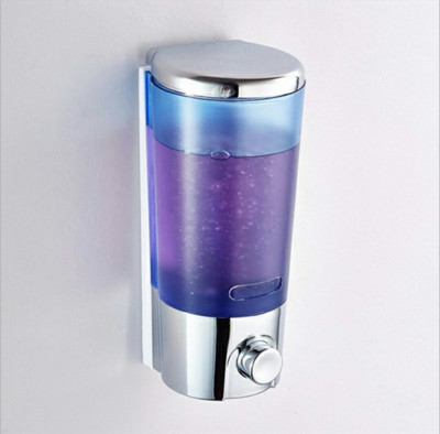 

Kitsch TEXAS 450ml ABS Plastic Chrome Plated Liquid Soap Dispenser 450 ml Soap, Shampoo, Conditioner, Lotion Dispenser(Blue)