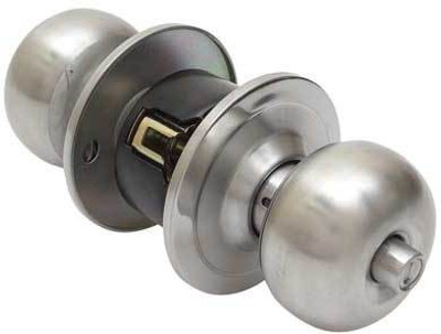 

Algo Matt Finish SS Cylindrical Door Lock Lock(Matt Silver)
