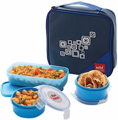 cello Regent 3 Containers Lunch Box(1250 ml)