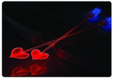 

Dadlace Neon Heart Mousepad(Multicolor)