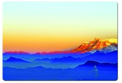 

Dadlace Sunrise Mountains Mousepad(Multicolor)