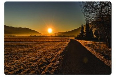 

Dadlace Sunrise Mousepad(Multicolor)