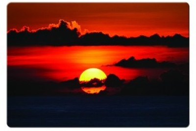 

Dadlace Red Sky Mousepad(Multicolor)