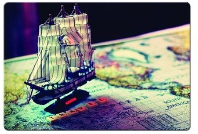 

Dadlace Ship Map Mousepad(Multicolor)