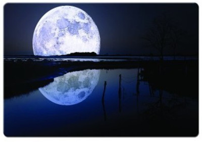 

Dadlace Dark Moon Mousepad(Multicolor)