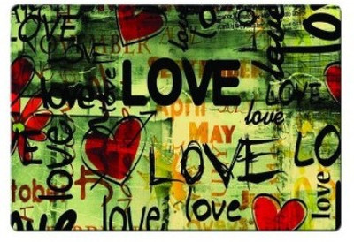 

Dadlace Cute Love Mousepad(Multicolor)