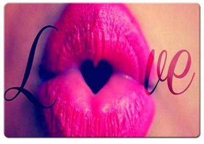 

Dadlace Lips Kiss Mousepad(Multicolor)