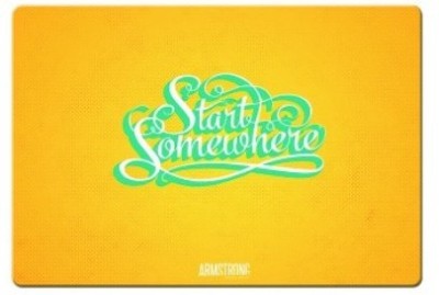 

Dadlace Start Somewhere Mousepad(Multicolor)