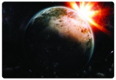 

Dadlace Space Sunrise Mousepad(Multicolor)