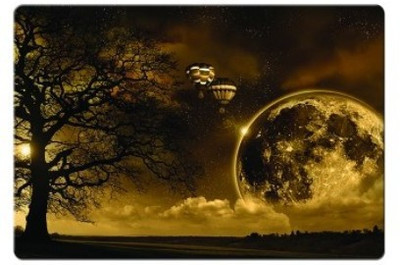 

Dadlace Night Sepia Mousepad(Multicolor)