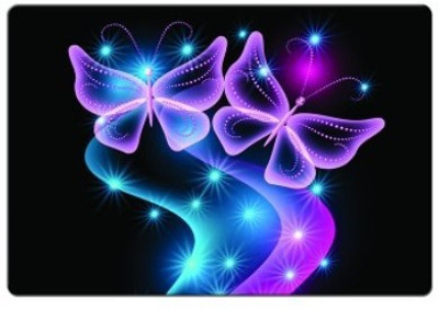 

Dadlace Neon Butterflies Mousepad(Multicolor)