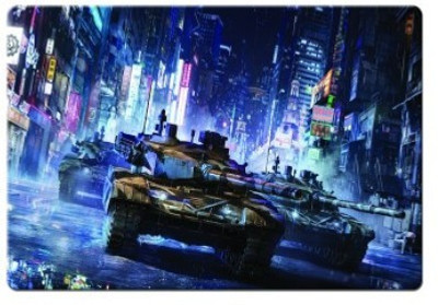 

Dadlace War Tank Mousepad(Multicolor)
