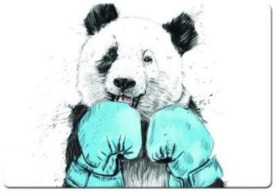 

Dadlace Minimalist Panda Mousepad(Multicolor)