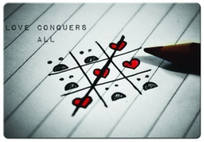 

Dadlace Love conquers All Mousepad(Multicolor)