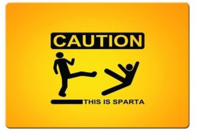 

Dadlace This is Sparta Mousepad(Multicolor)