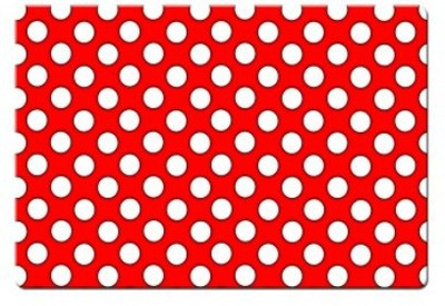 

Dadlace Red Dot Pollak Mousepad(Multicolor)