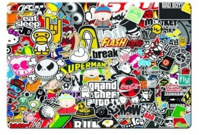 

Dadlace Stylist Stickers Mousepad(Multicolor)