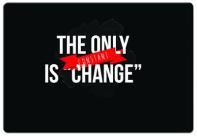 

Dadlace The Only Constant Is Change Mousepad(Multicolor)