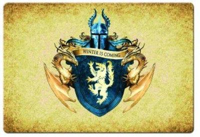 

Dadlace winter is coming Mousepad(Multicolor)