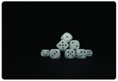 

Dadlace Dice Mousepad(Multicolor)