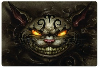 

Dadlace American mcgee's alice cat Mousepad(Multicolor)