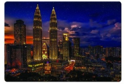 

Dadlace Kuala Lumpur Malaysia Mousepad(Multicolor)