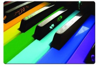 

Dadlace Piano Keys Mousepad(Multicolor)