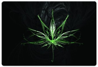 

Dadlace Marijuana Leaf Mousepad(Multicolor)