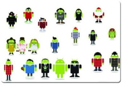 

Dadlace Android family Mousepad(Multicolor)
