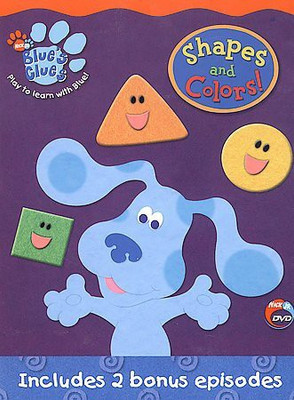 

BLUE'S CLUES:SHAPES AND COLORS(DVD English)