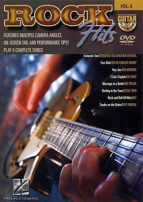 

GUITAR PLAY ALONG VOL 6:ROCK HITS(DVD English)