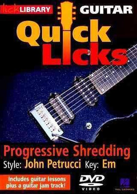 

PROGRESSIVE SHREDDING:QUICK LICKS(DVD English)