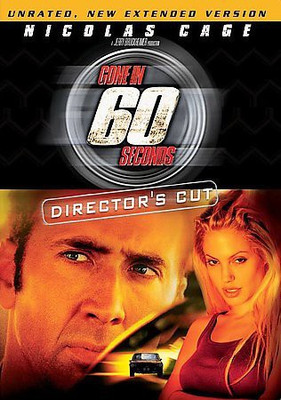 

GONE IN 60 SECONDS:DIRECTOR'S CUT(DVD English)