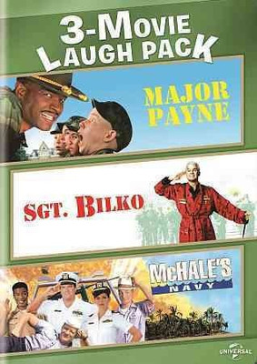 

3 MOVIE LAUGH PACK:MAJOR PAYNE/SGT BI(DVD English)