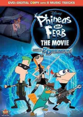 

PHINEAS AND FERB THE MOVIE:ACROSS THE(DVD English)