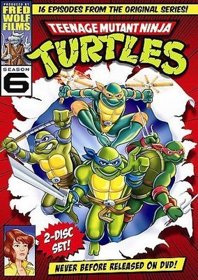 

TEENAGE MUTANT NINJA TURTLES SEASON 6(DVD English)