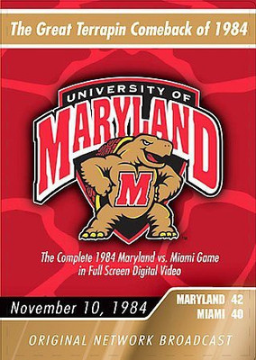 

1984 MARYLAND VS MIAMI(DVD English)