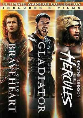 

BRAVEHEART/GLADIATOR/HERCULES(DVD English)