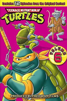 

TEENAGE MUTANT NINJA TURTLES VOL 6(DVD English)