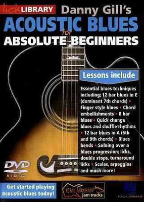 

ACOUSTIC BLUES FOR ABSOLUTE BEGINNERS(DVD English)