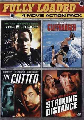 

6TH DAY/THE CUTTER/CLIFFHANGER/STRIKI(DVD English)