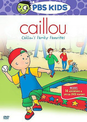 

CAILLOU'S FAMILY FAVORITES(DVD English)