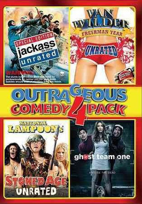 OUTRAGEOUS COMEDY 4 PACK(DVD English)