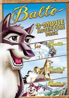 

BALTO 3 MOVIE FAMILY FUN PACK(DVD English)