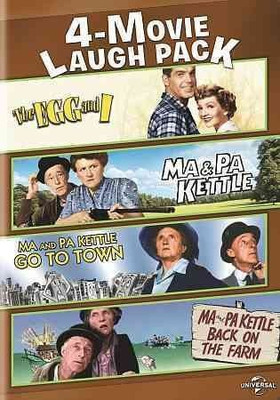 

4 MOVIE LAUGH PACK:EGG AND I/MA & PA(DVD English)