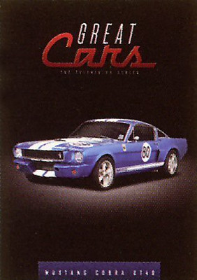 

GREAT CARS:MUSTANG/COBRA/GT40(DVD English)