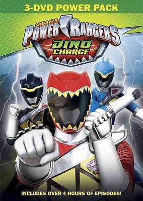 

POWER RANGERS DINO CHARGE 3 PACK(DVD English)