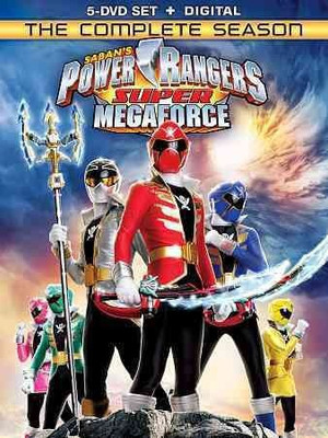 

POWER RANGERS SUPER MEGAFORCE:COMPLET(DVD English)